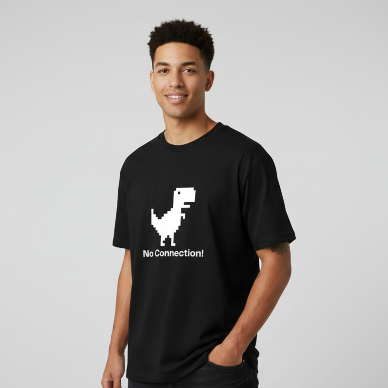 No connection-Oversized Vintage Fit Thumbnail