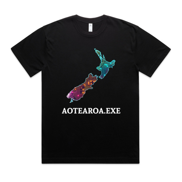 Aotearoa.exe-Unisex Oversized Tee Thumbnail