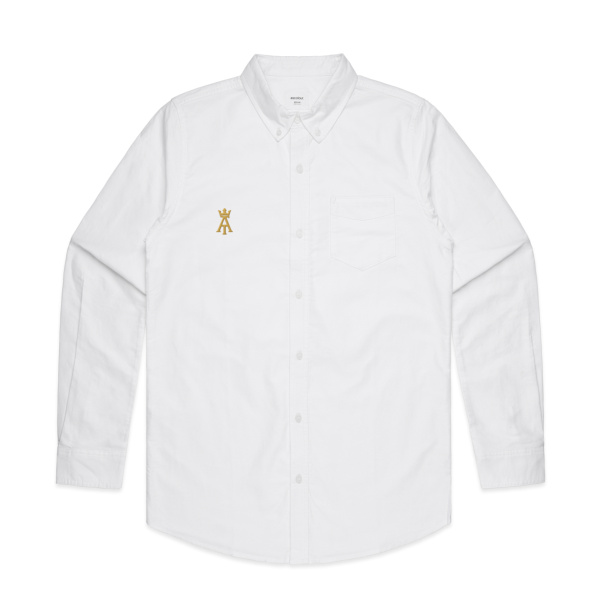 Men’s Long Sleeve White Shirt Thumbnail