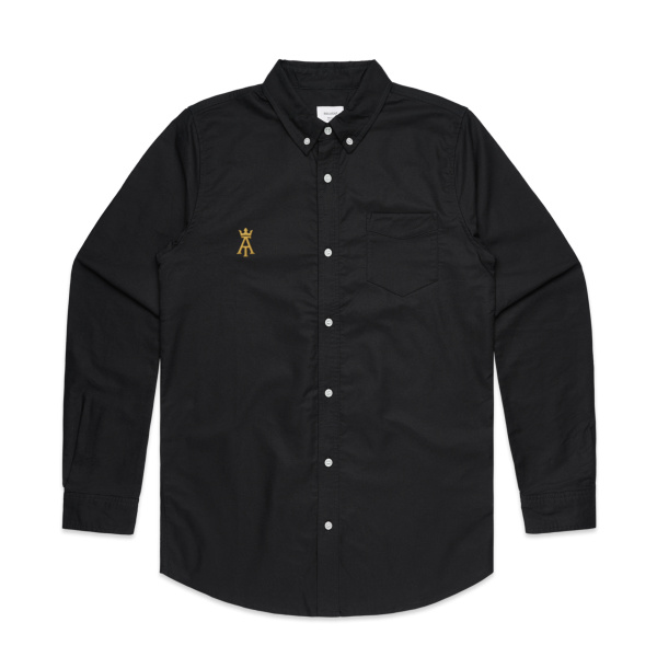 Men’s Long Sleeve Black Shirt  Thumbnail