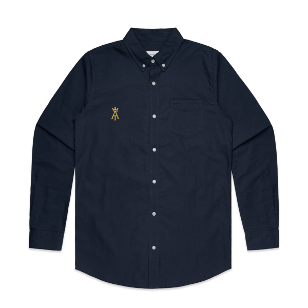 Men’s Long Sleeve Navy Shirt Thumbnail