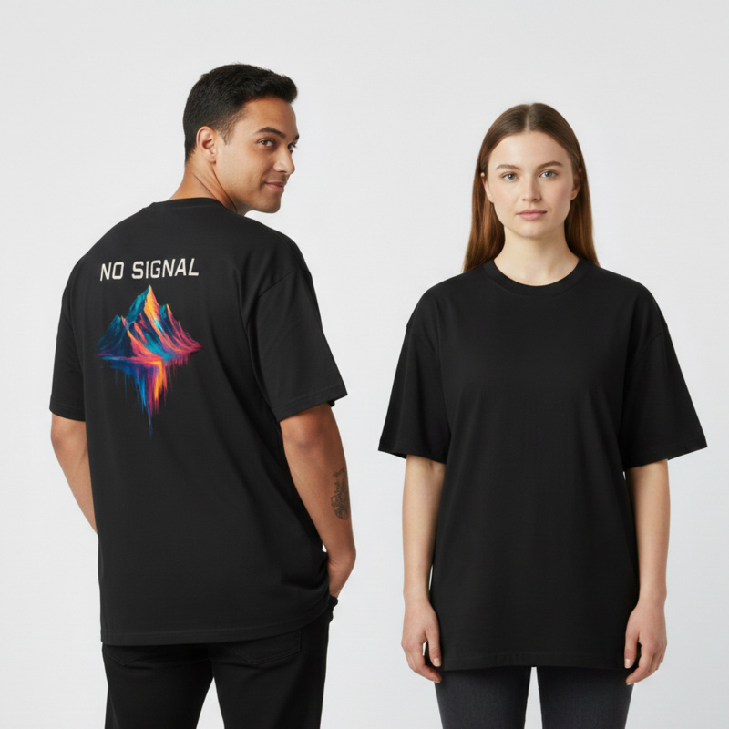 No Signal – Oversized Tee Thumbnail
